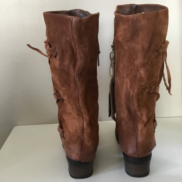 NWT A.S.98 Cullen Boots (41) 10.5 Cognac - Picture 7 of 8